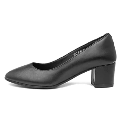 Afbeelding van Hush Puppies anna damespumps, zwart.