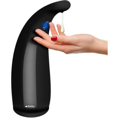 Afbeelding van Ruhhy Zwarte Contactloze Zeepdispenser