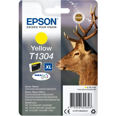 Afbeelding van Epson T1304 (C13T130440) Inktcartridge Geel