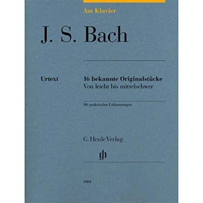 Afbeelding van Am Klavier J. S. Bach