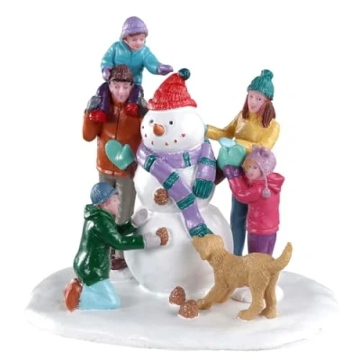 Afbeelding van Snowman teamwork LEMAX