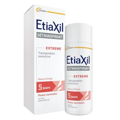 Afbeelding van Etiaxil Behandeling Tegen Overmatig Zweten van de Voeten Normale Huid 100 ml