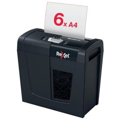 Afbeelding van Papiervernietiger Rexel Secure X6 snippers 4x40mm