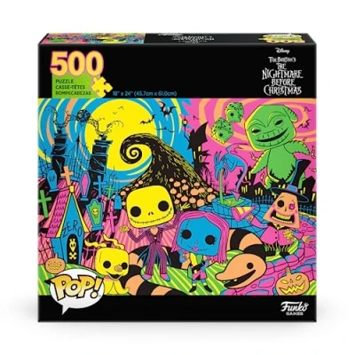 Afbeelding van Funko Pop! Puzzles: Disney The Nightmare Before Christmas (Blacklight)