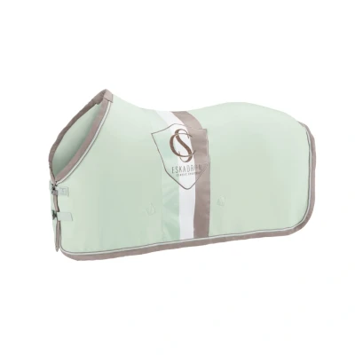 Image de Eskadron Couverture Polaire Classic Sports Stripe Powder Green M