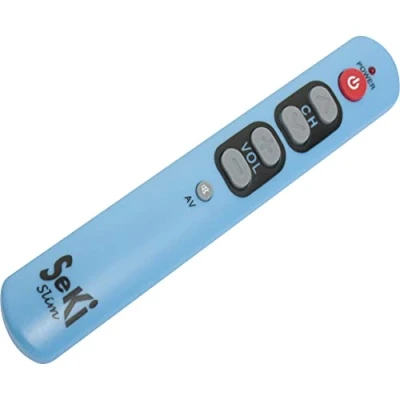 Image de Seki 311807 Grand Bouton Télécommande slim bleu
