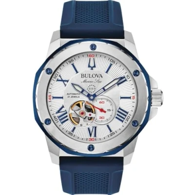 Afbeelding van BULOVA Horloge Mannen Blauw Ø 44 98A225