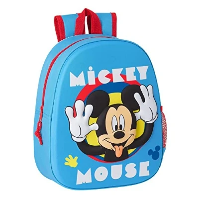 Afbeelding van Disney Mickey Mouse Rugzak 3D Funny 33 x 27 10 cm Polyester