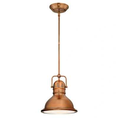 Afbeelding van Westinghouse hanglamp Boswell, koperkleurig