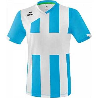 Afbeelding van Erima Siena 3.0 Shirt Korte Mouw Curacao Wit Maat L