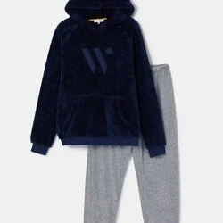 Afbeelding van Huispak heren woody broek grijs