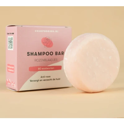 Afbeelding van ShampooBars Shampoo Bar Rozenblaadjes 60gr Haibu by Kapperskorting.com