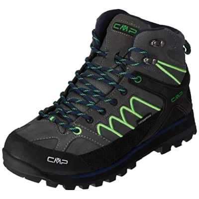 Afbeelding van CMP Moon Mid Trekking Shoe Wp wandelschoenen voor heren, Grijs Verde Neon