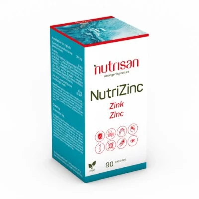 Afbeelding van Nutrisan NutriZinc Capsules 90VCP
