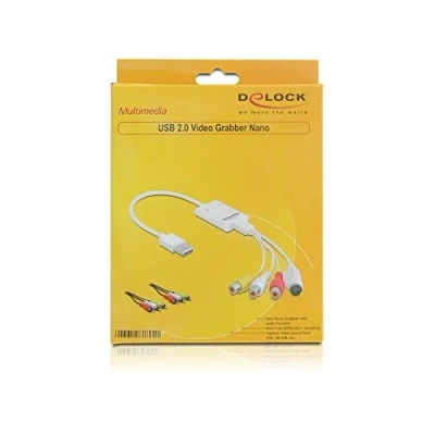 Afbeelding van Delock USB 2.0 Video Grabber Nano capture adapter NTSC, PAL