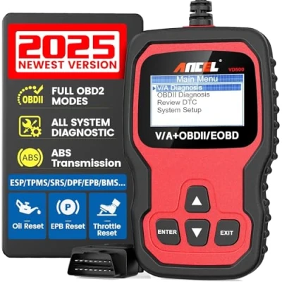 Afbeelding van ANCEL VD500Pro Alle Systeem Auto Diagnostic Scanner voor Volkswagen VW Audi Skoda Seat OBD2 speler EPB ABS SRS Zero Leeg Motor en Remblokken Vlinderpositie