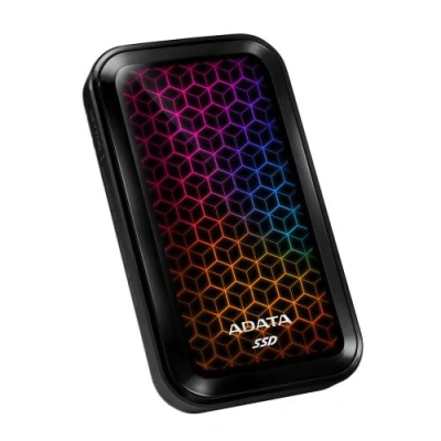 Image de SSD Externe ADATA SE770G ASE770G 512GU32G2 CBK 512Go USB Noir