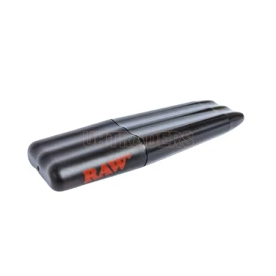 Afbeelding van RAW Three Tree Triple Preroll Hoes Zwart, Modern, zwart., Modern