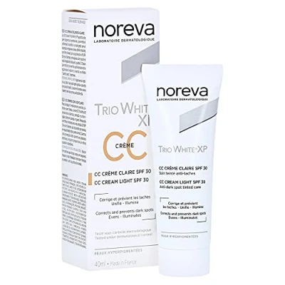 Afbeelding van Noreva Trio White XP CC Lichte Crème SPF30 40 ml