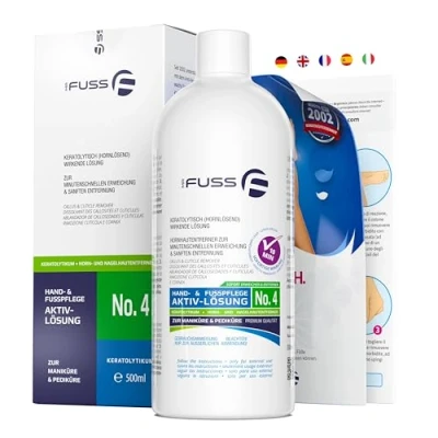 Image de Solution active de Mr. Fuss n 4 500 ml pour l&#039;ablation les peaux mortes