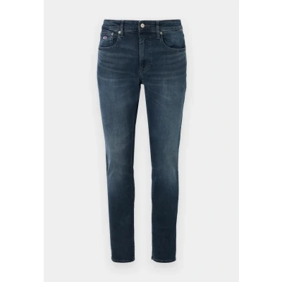 Afbeelding van Tommy Jeans Austin Tapered Slim fit jeans, Heren, Maat: 28x30, Denim dark