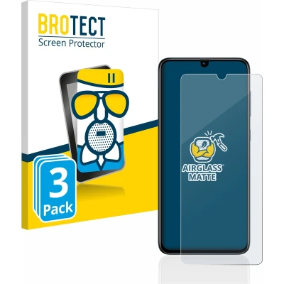 Afbeelding van BROTECT Screenprotector voor Samsung Galaxy A70 Folie Beschermfolie Beschermglas matte (3 Stuks)