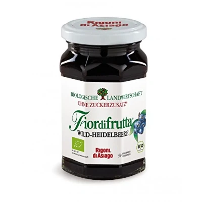 Afbeelding van Rigoni di Asiago Fiordifrutta Spread Biologische wilde bosbessen, 250 g