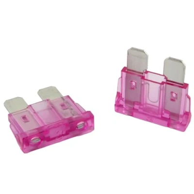 Afbeelding van SeKi 5 stuks platte zekeringen ATO standaard 3A paars 19mm 32V/DC boot caravan