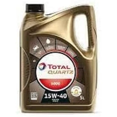 Image de Huile moteur totalenergies quartz 5000 essence et diesel 15w40 5l