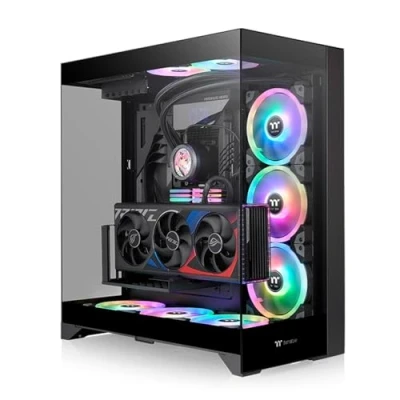 Afbeelding van Thermaltake CTE E550 TG Black Midi tower PC behuizing Zwart