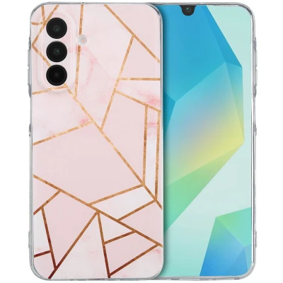 Afbeelding van imoshion hoesje Geschikt voor Samsung Galaxy A26 Siliconen Design verpakking Meerkleurig / Pink Graphic