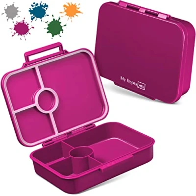 Afbeelding van My Vesperbox Bia Bento Box voor kinderen, 100% lekvrij en BPA vrij, extreem robuust, ideaal kleuterschool school