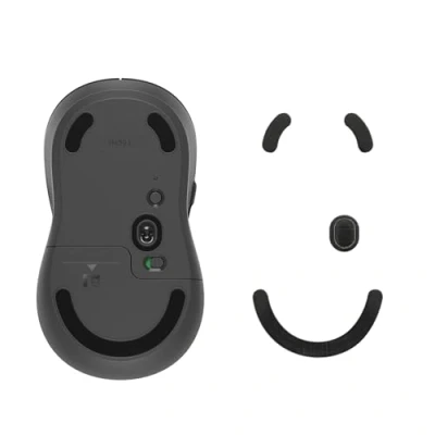Afbeelding van kwmobile muis voeten sticker geschikt voor Logitech M650 L / M750 Computermuis glijder Stickers in zwart