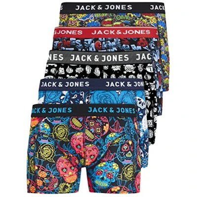 Afbeelding van JACK &amp; JONES Jaclee Trunks Boxershorts voor heren, 5 stuks