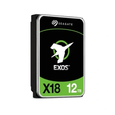 Image de Seagate Exos X18 ST12000NM000J Disque dur 12 To interne SATA 6Gb/s 7200 tours/min mémoire tampon : 256 Mo