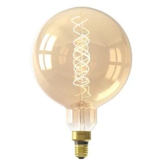 Afbeelding van Calex XXL Megaglobe E27 (3W, 250lm, 2200K, Dimbaar, Goud)