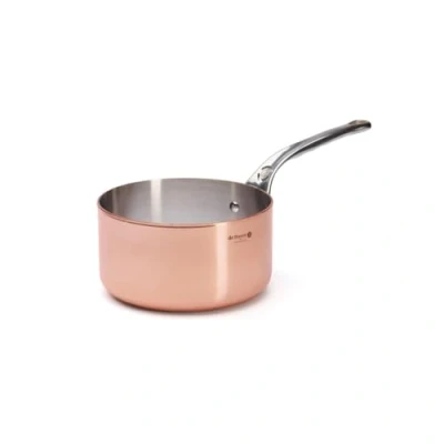 Image de de Buyer Casserole Prima Matera en 90% cuivre et 10% acier inoxydable, 18 cm, marron cuivré