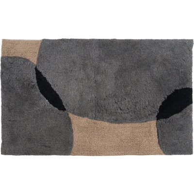 Afbeelding van Veer Carpets Badmat Bink Grey 60 x 100 cm