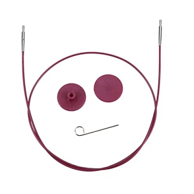 Afbeelding van KnitPro KP10502 enkele kabel voor verwisselbare naalden, 56 cm, violet