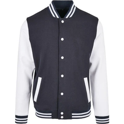 Afbeelding van Baseball Jacket (Navy / Wit) XS