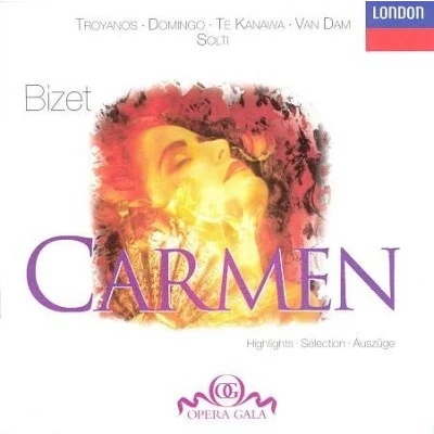 Afbeelding van Bizet: Carmen Highlights / Solti, Troyanos, Domingo, et al