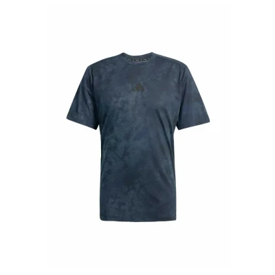 Afbeelding van adidas Performance Power Graphic Tshirt print, Heren, Maat: Medium, Aurora ink black