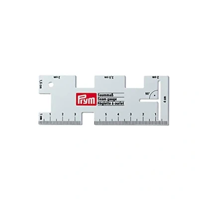 Afbeelding van Prym 610736 zoomliniaal, metaal, 14,8 x 7,2 2,5 cm