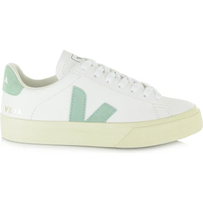Afbeelding van Veja Campo Sneakers laag, Heren, Maat: 44, Extra white/matcha Leer