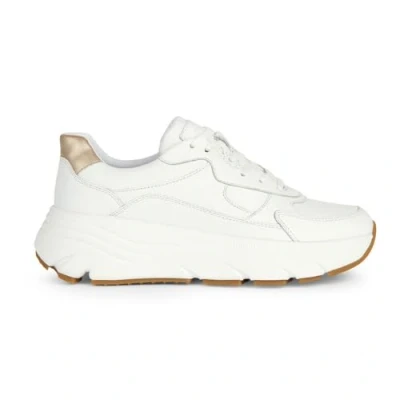 Afbeelding van GEOX D DIAMANTA B Sneakers WHITE/LT GOLD Maat 41