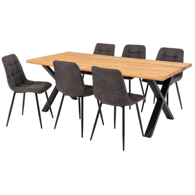 Afbeelding van Jonckheere Collectie Eettafel Toulon in eik 95x200cm