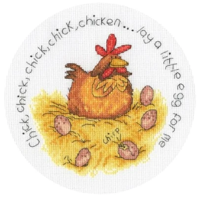 Afbeelding van Bothy Threads Margaret Sherry Lay A Little Egg borduren (pakket) XMS38