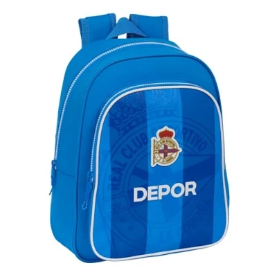 Afbeelding van Schoolrugzak R. C. Deportivo de La Coruña Blauw 27 x 33 10 cm