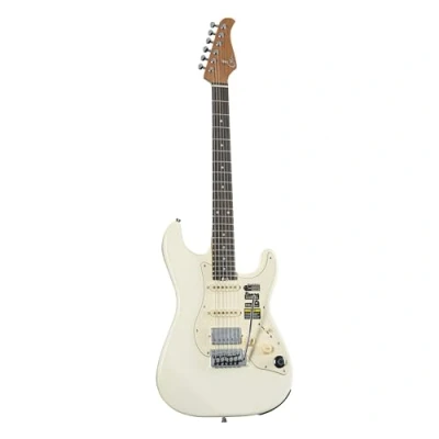 Afbeelding van Mooer Audio GTRS Standard 800 Intelligent Guita Vintage White ST Style elektrische gitaar