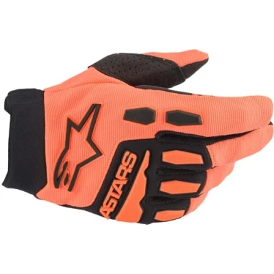 Afbeelding van Alpinestars 2025 Full Bore Jeugd Crosshandschoenen Oranje / Zwart maat XS
